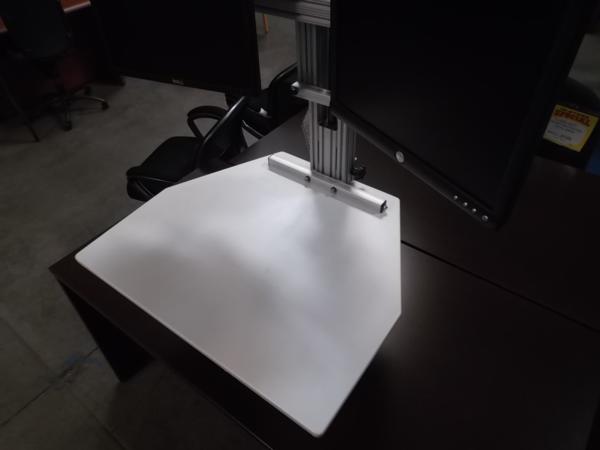 Used Sit/Stand Monitor Keyboard Riser