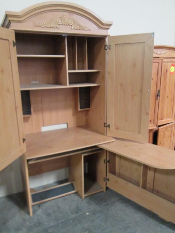 Used Armoire Desk